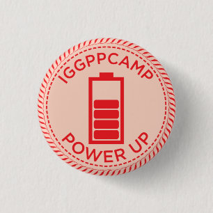 IGGPPCamp Power herauf Abzeichen Button