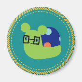 IGGPPCamp Snail Mascot Magnet (Vorne)