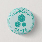 IGGPPCamp Spiel-Abzeichen Button (Vorderseite)