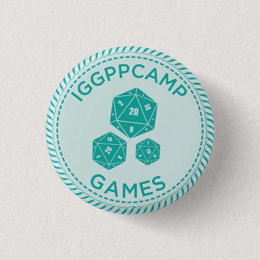 IGGPPCamp Spiel-Abzeichen Button (Vorderseite)