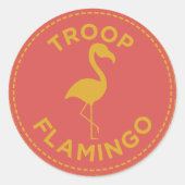 IGGPPCamp Troop Flamingo Stickers (Vorderseite)