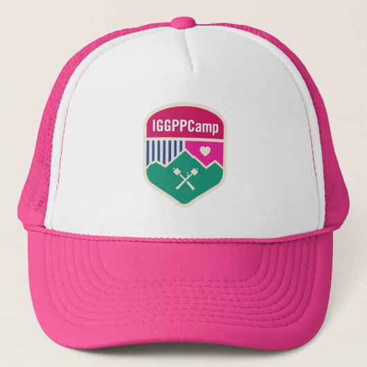 IGGPPCamp Trucker Hat Truckerkappe (Vorderseite)