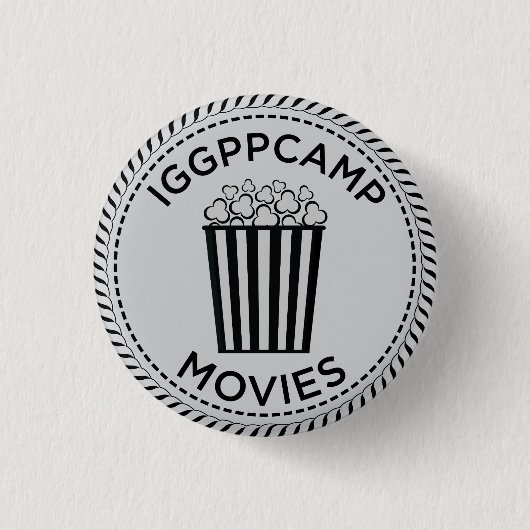 IGGPPCamp Uhr entlang Film-Abzeichen Button (Vorderseite)