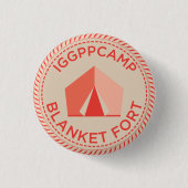IGGPPCamp umfassendes Fort-Abzeichen Button (Vorderseite)