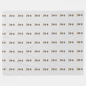 Iggy the Invisible Boy Fleecedecke (Vorderseite (Horizontal))