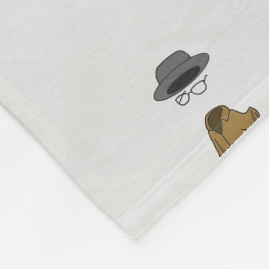 Iggy the Invisible Boy Fleecedecke (Ecke)