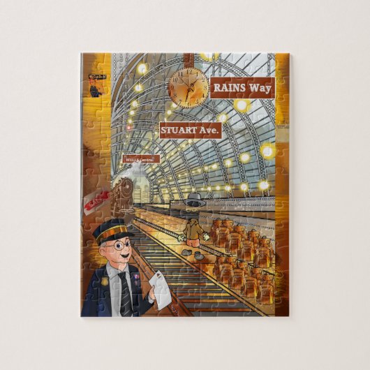Iggy the Invisible Boy Puzzle (Vertikal)