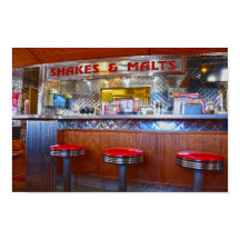 Iggy's Diner Innenraum, Carthage, Missouri