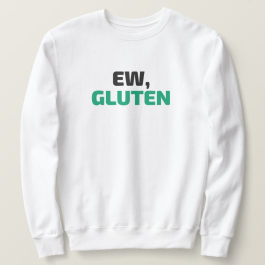 Igitt, Gluten Kapuzenpullover Sweatshirt (Design vorne)
