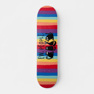 Igitt Leute Lustige Miauende Schwarze Katzen  Skateboard