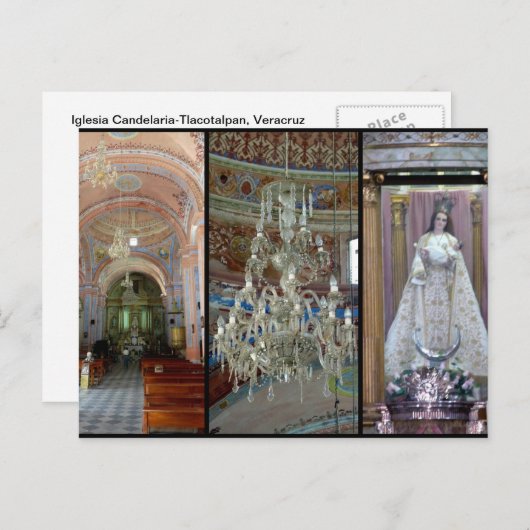 Iglesia Candelaria Postkarte (Vorne/Hinten)