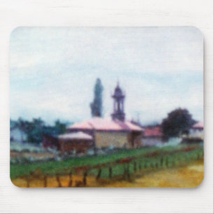 Iglesia de Centulle (Lugo) Mousepad