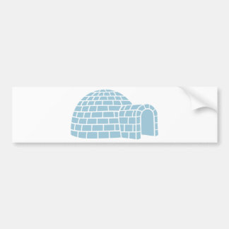 Iglu Autoaufkleber