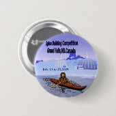 Iglu-Gebäudewettbewerb Button (Vorne & Hinten)
