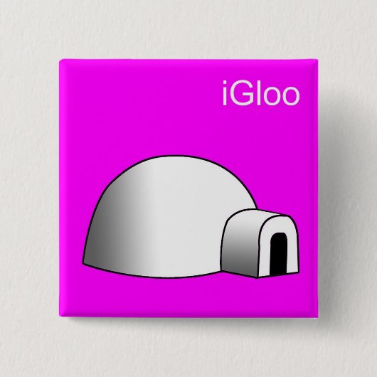 Iglu Knopf-iPod-Button Button (Vorderseite)