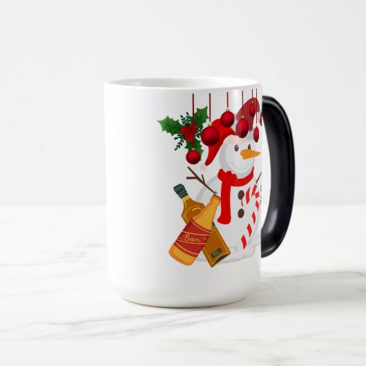 Iglu mit Bier - Funny Christmas Tasse Geschenk (VorderseiteRechts)
