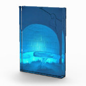 Iglu Room im Hotel de Glace, Quebec, Kanada Fotoblock (Rechts)
