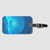 Iglu Room im Hotel de Glace, Quebec, Kanada Gepäckanhänger (Vorderseite (Horizontal))