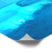 Iglu Room im Hotel de Glace, Quebec, Kanada Poster (Ecke)