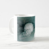 Iglu und Eskimo im Eis Kaffeetasse (Vorderseite Links)