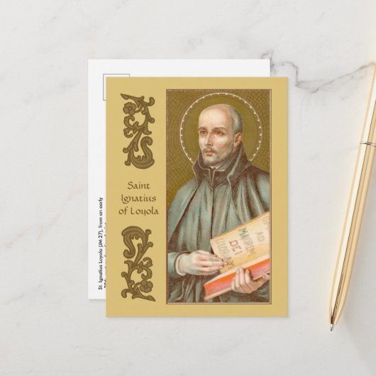 Ignatius Loyola (JM 27) Postkarte (Vorderseite/Rückseite Beispiel)