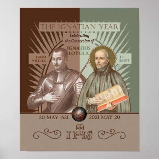 Ignatius Loyola: Von Soldat nach Saint (SAE 004) Poster (Vorne)