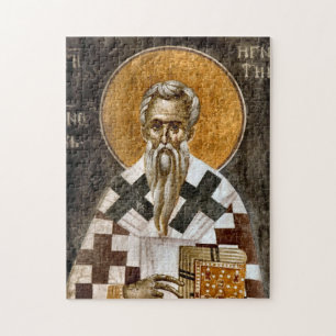 Ignatius von Antioch-Orthodox-Christliches Symbol Puzzle