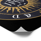 Ignatius von Loyola Society of Jesus katholische T Poster (Ecke)