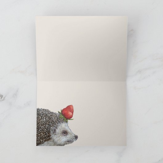 Ignatz den Igel Karte (Innenseite)