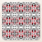 IGNATZisch Rechteckiger Pappuntersetzer (Vorderseite)