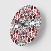 IGNATZisch Runde Wanduhr (Winkel)