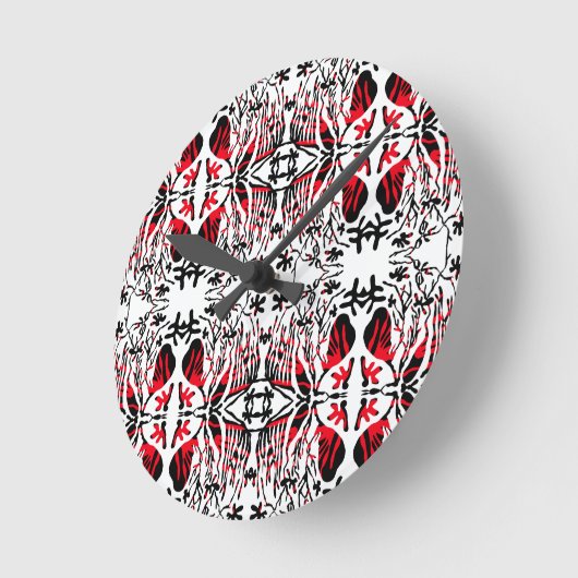 IGNATZisch Runde Wanduhr (Winkel)