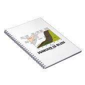 Igneous ist Bliss (Silikon-Inhaltsstoffe neugierig Notizblock (Rechte Seite)