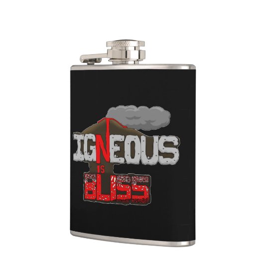 Igneous ist der Vulkan Bliss Flachmann (Links)