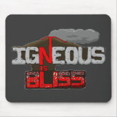 Igneous ist der Vulkan Bliss Mousepad (Vorne)
