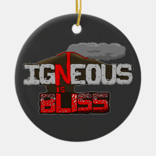 Igneous ist der Vulkan Bliss Ornament