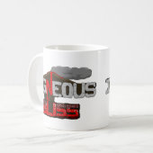 Igneous ist Glück Vulkan Tasse (Vorderseite Links)