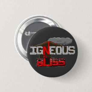 Igneous ist Glückseligkeit Vulkan Button