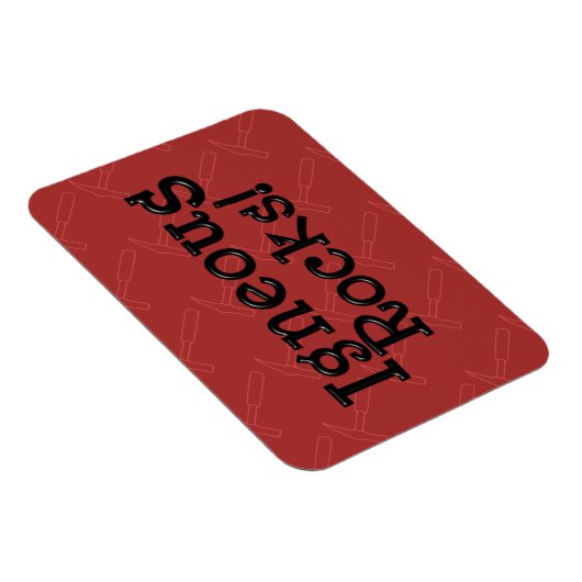 Igneous Rocks! Magnet (Rechte Seite)