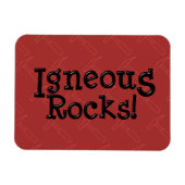 Igneous Rocks! Magnet (Horizontal)