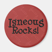 Igneous Rocks! Magnet (Vorne)