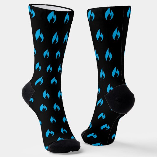 Ignite Blue Flame Socks Socken (Gewinkelt)