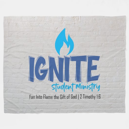 Ignite Fleece Blanket (Vorderseite (Horizontal))