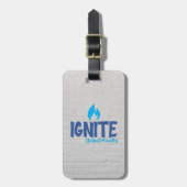 Ignite Luggage Tag Gepäckanhänger (Vorderseite vertikal)