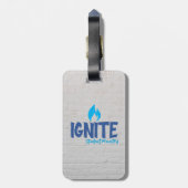 Ignite Luggage Tag Gepäckanhänger (Rückseite vertikal)