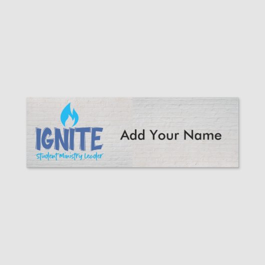 Ignite Namensschilder Namensschild (Vorderseite)