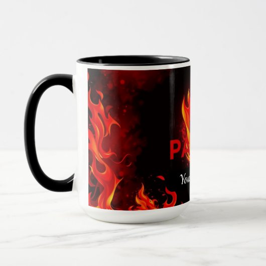 Ignite Passion Flame Tasse (Links)