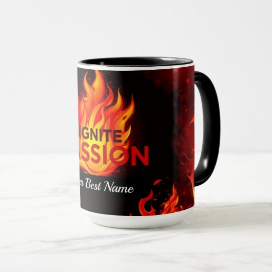 Ignite Passion Flame Tasse (VorderseiteRechts)