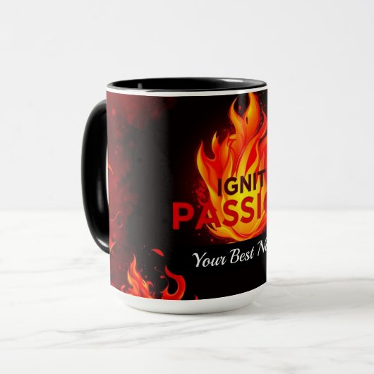 Ignite Passion Flame Tasse (Vorderseite Links)