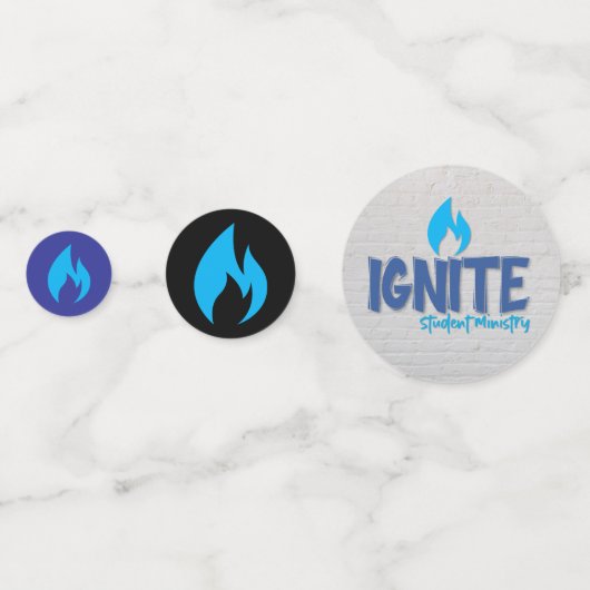 Ignite Table Confetti Konfetti (Rückseiten)